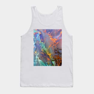 Gemstone Agate Jasper texture 4 Tank Top